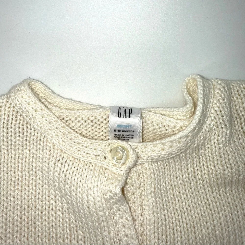Baby Gap Girl's Ivory Cream Sweater